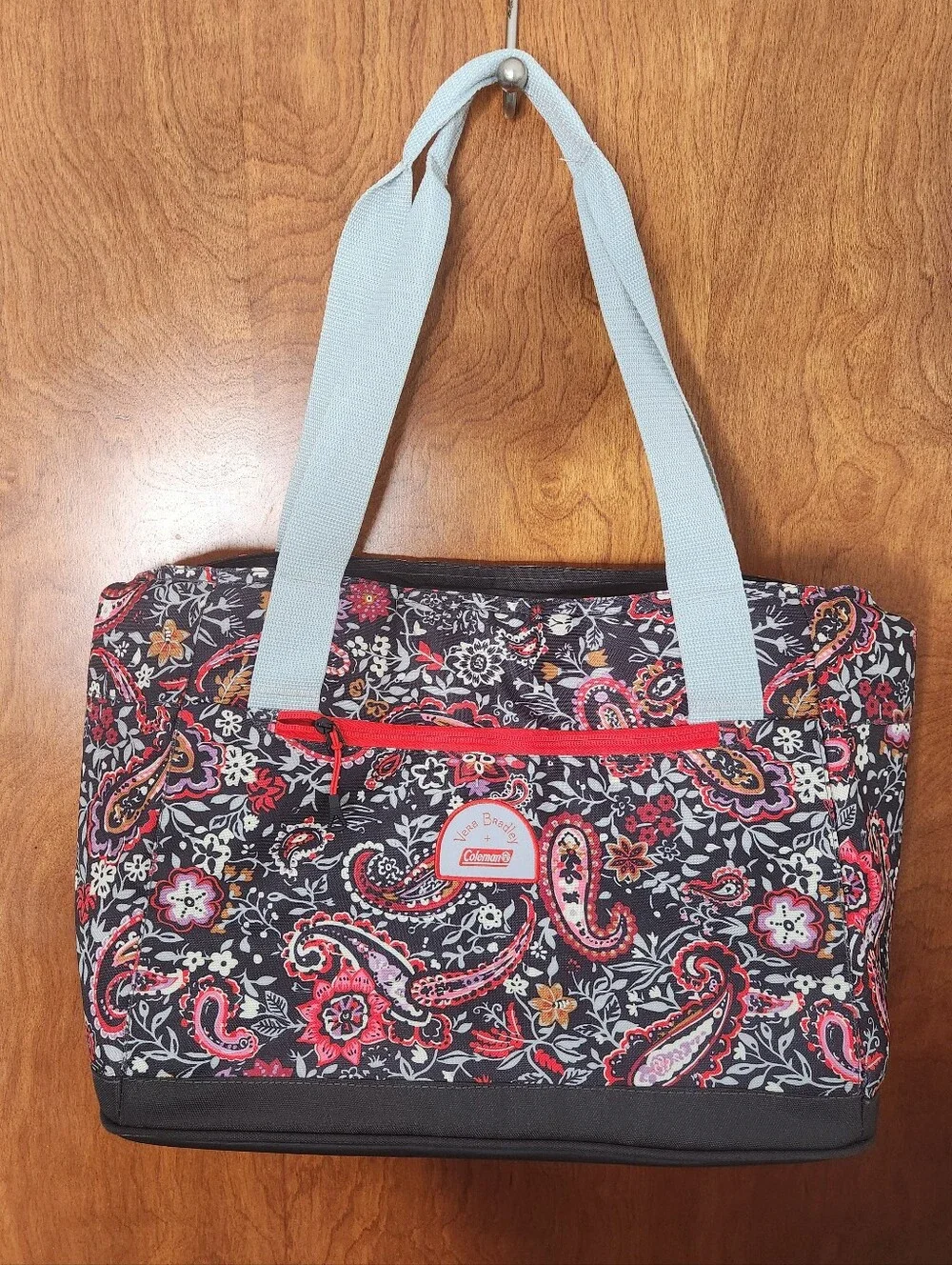 Vera Bradley Coleman Paisley Floral Insulated Cooler Bag